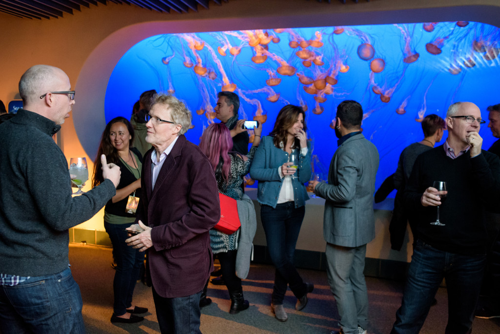 Finding Dory Long Lead Day international press and mommy bloggers at the Monterey Bay Aquarium in Monterey, CA. Photo by Marc Flores. ©2016 Disney•Pixar. All Rights Reserved.