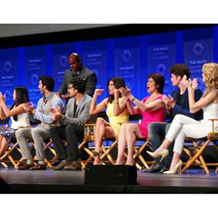 The cast is so pumped to be here. Seriously loving…