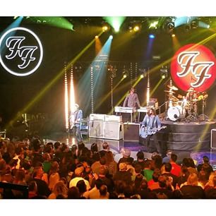 VIP Balcony view #HondaStage #iHeartFooFighters I'm the one dancing my…