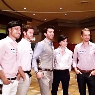 Surprise! @justinbaldoni 's buddies dressed up as Rafael and surprised…