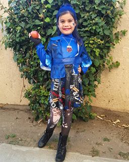 Future evil queen Evie says HappyHalloween !! When did myhellip