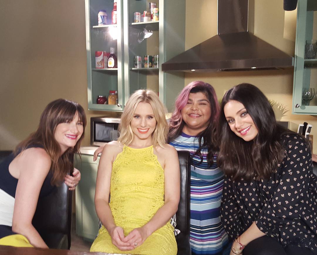My new bffs BadMoms kristenbell milakunis kathrynhahn LosAngeles entertainment movieshellip