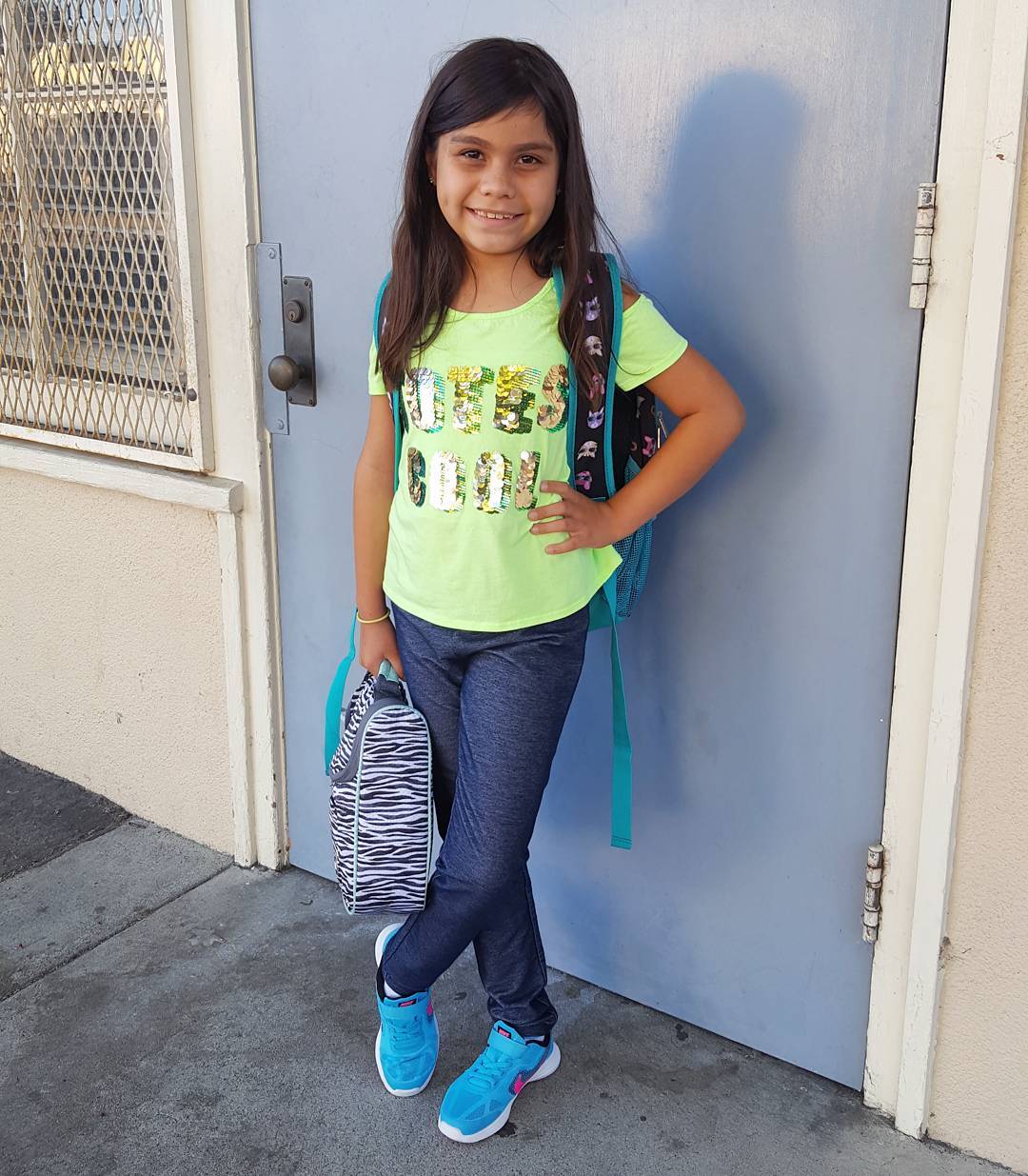 First day of 4th grade! My baby was so anxioushellip