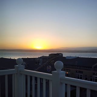 This sunrise view from my room yesterday at findingdoryevent montereyhellip